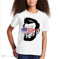 Funny Abraham Abe Lincoln July 4th Funny Kids T-Shirt thumb 2