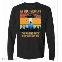 Funny Alien Abduction Malinois Dutch Shepherd Ufo Uap Dog Comfort Colors Heavyweight Long Sleeve T-Shirt thumb 0