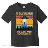 Funny Alien Abduction Malinois Dutch Shepherd Ufo Uap Dog Toddler T-Shirt thumb 0