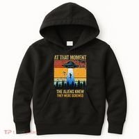 Funny Alien Abduction Malinois Dutch Shepherd Ufo Uap Dog Kids Hoodie thumb 0