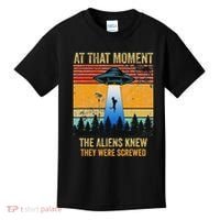 Funny Alien Abduction Malinois Dutch Shepherd Ufo Uap Dog Kids T-Shirt thumb 0