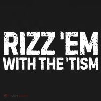 Funny Autism Autistic Funny Gift Rizz Em With The Tism Gift Ornament thumb 1