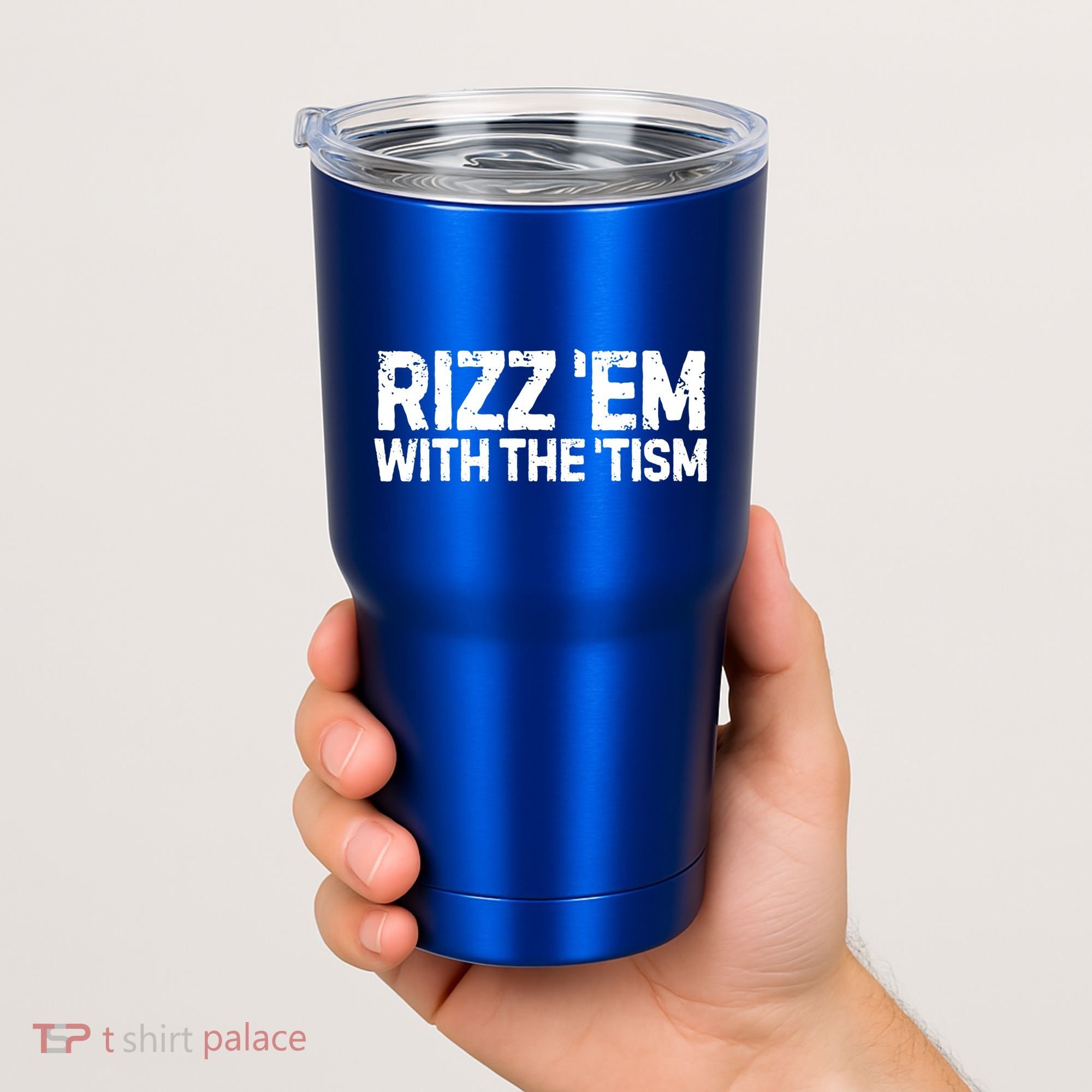 Funny Autism Autistic Funny Gift Rizz Em With The Tism Gift Tumbler