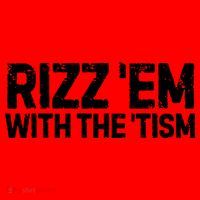 Funny Autism Autistic Funny Gift Rizz Em With The Tism Gift Santa Hat thumb 1