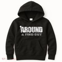 Fuck Around And Find Out Kids Hoodie thumb 0