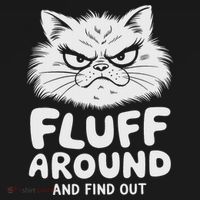 Fluff Around And Find Out Cat Doggie Tank thumb 4