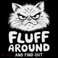 Fluff Around And Find Out Cat Bucket Hat thumb 4