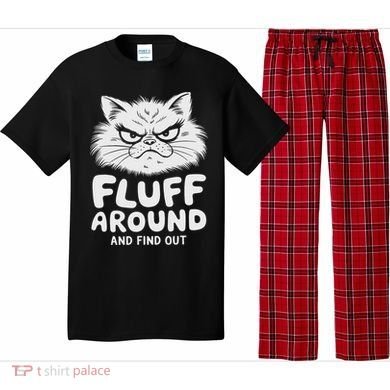 Fluff Around And Find Out Cat Pajama Set