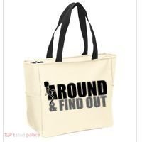 F Around And Find Out Funny Tote Bag thumb 2