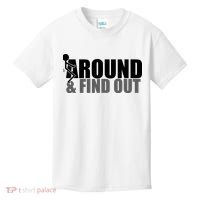 F Around And Find Out Funny Kids T-Shirt thumb 0