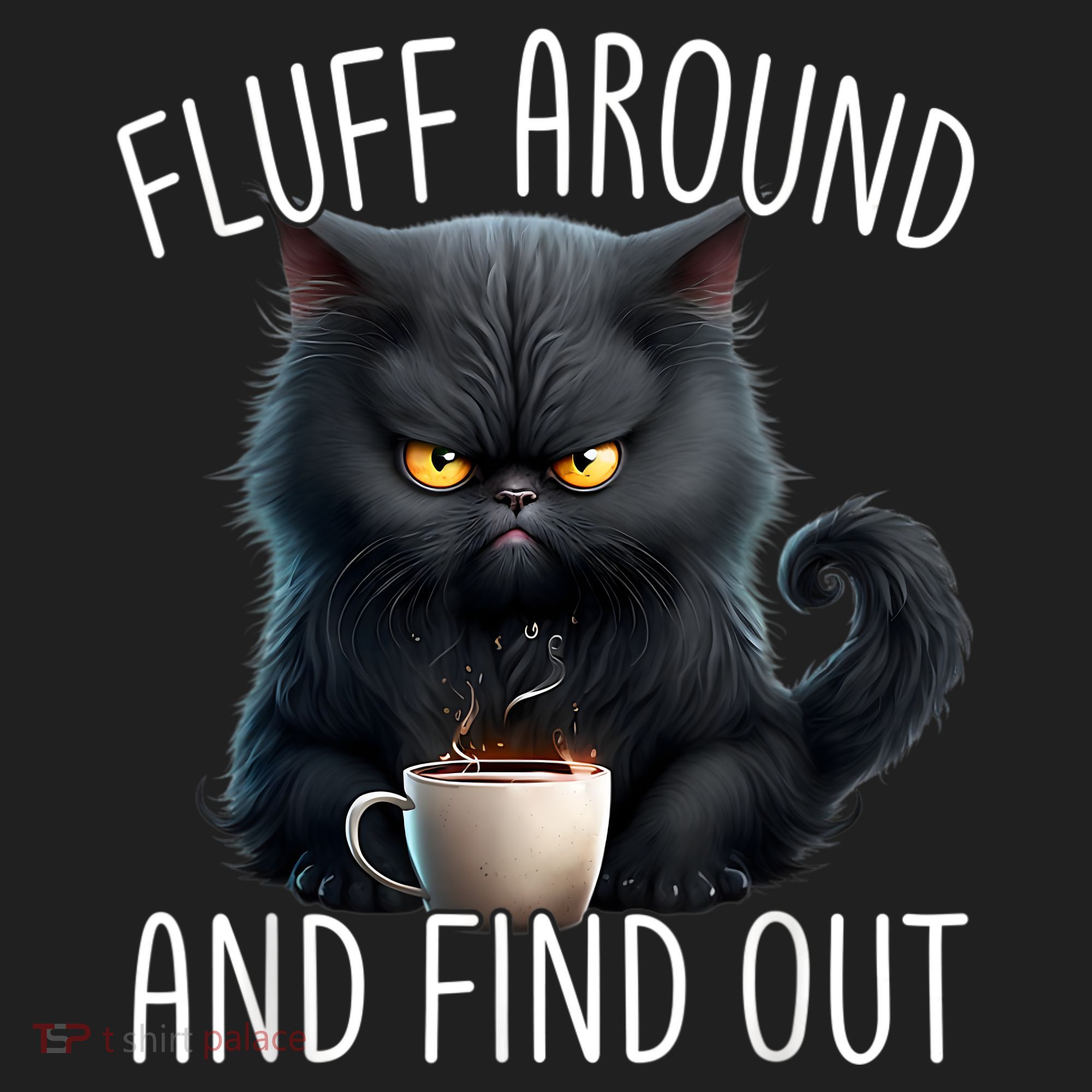 Fluff Around And Find Out Funny Cat Adult Humor Beanie