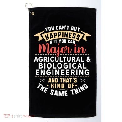 Funny Agricultural And Biological Engineering Major Student Cool Gift Golf Towel