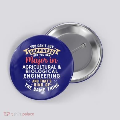 Funny Agricultural And Biological Engineering Major Student Cool Gift Button