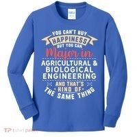 Funny Agricultural And Biological Engineering Major Student Cool Gift Kids Long Sleeve Shirt thumb 0