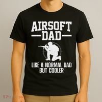 Funny Airsoft Art For Men Dad Airsoft Player Airsoft Lover T-Shirt thumb 3