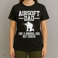 Funny Airsoft Art For Men Dad Airsoft Player Airsoft Lover T-Shirt thumb 4