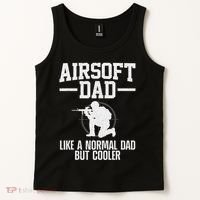 Funny Airsoft Art For Men Dad Airsoft Player Airsoft Lover Tank Top thumb 2