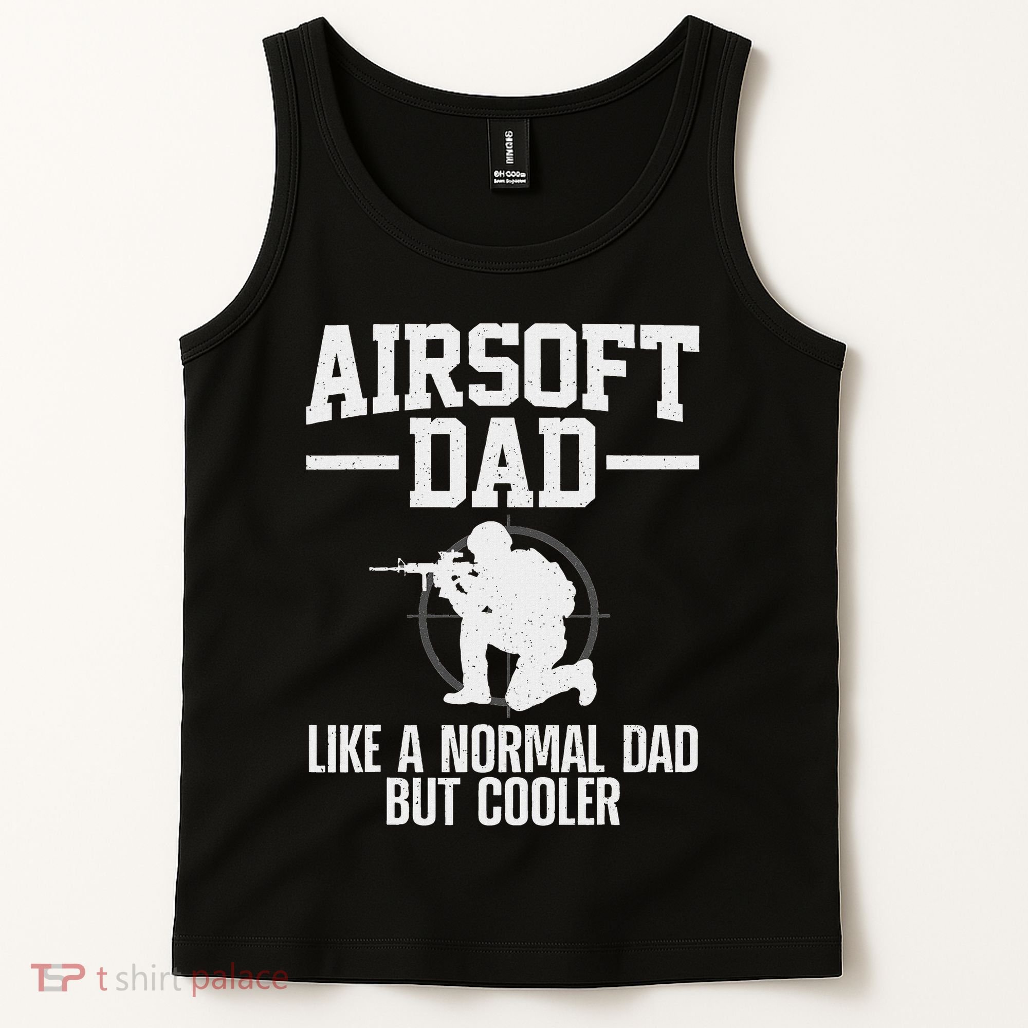 Funny Airsoft Art For Men Dad Airsoft Player Airsoft Lover Tank Top