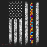 Funny Autism Awareness American Flag Gift Hat thumb 2