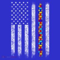 Funny Autism Awareness American Flag Gift Hoodie thumb 7