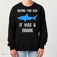 Funny Amputee Amputation Surgery Shark Humor Women's Sweatshirt thumb 0