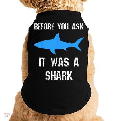 Funny Amputee Amputation Surgery Shark Humor Doggie Tank