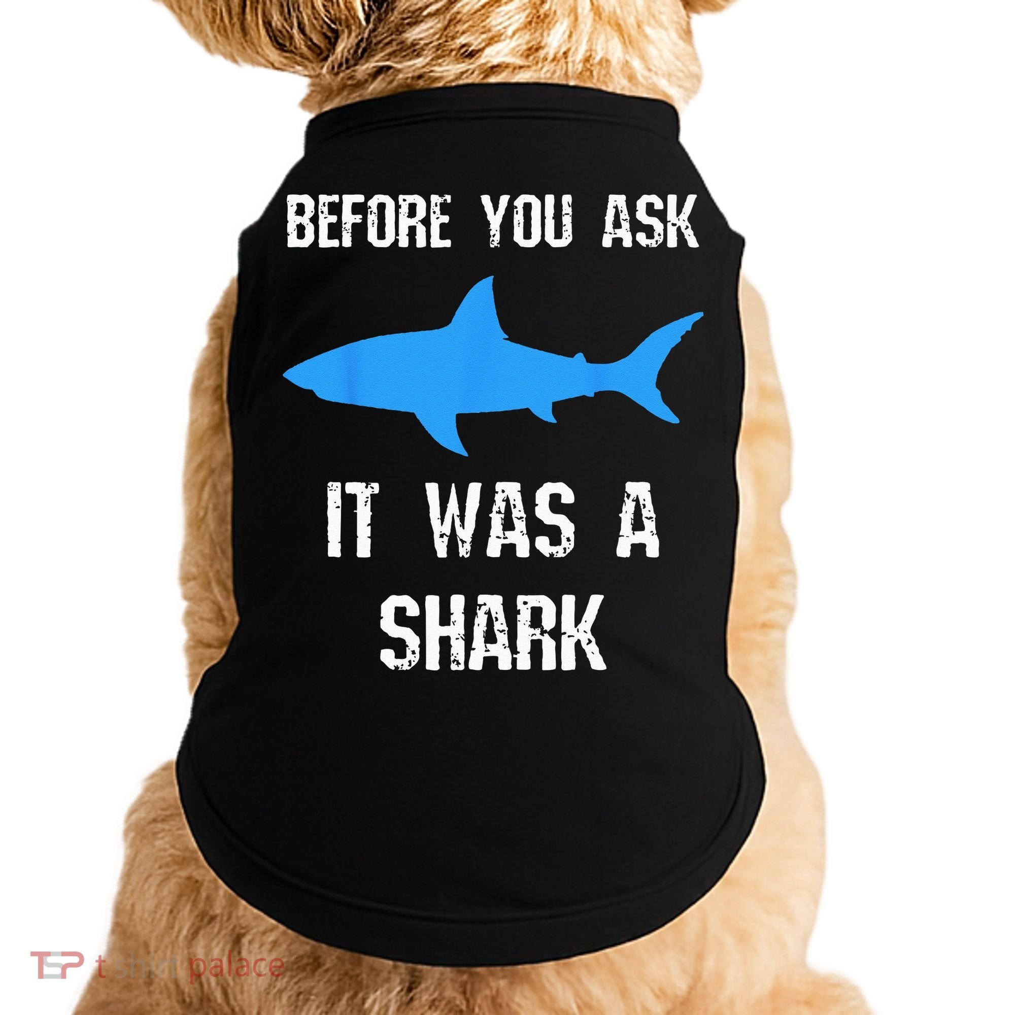 Funny Amputee Amputation Surgery Shark Humor Doggie Tank