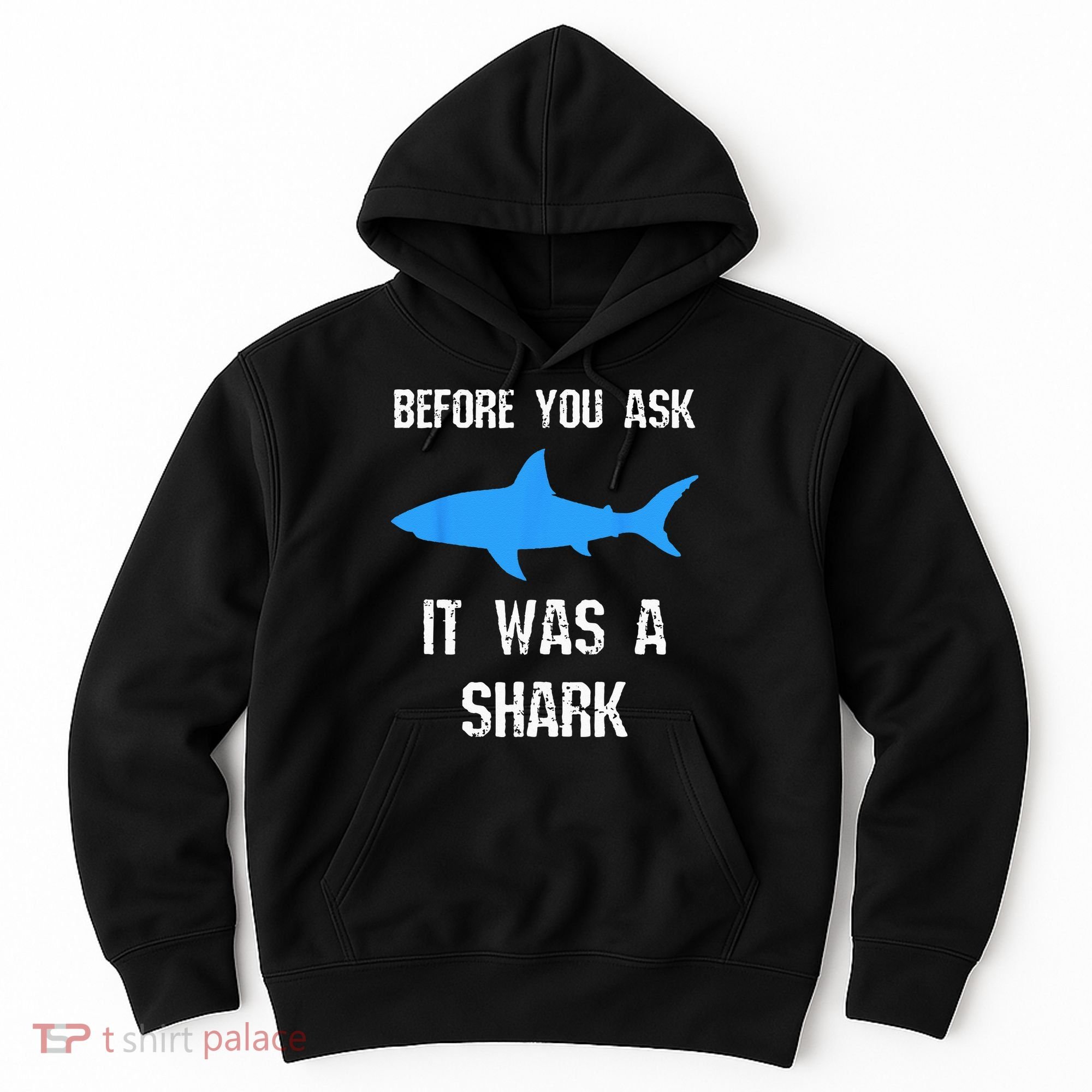 Funny Amputee Amputation Surgery Shark Humor Hoodie