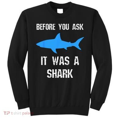 Funny Amputee Amputation Surgery Shark Humor Sweatshirt