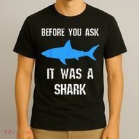 Funny Amputee Amputation Surgery Shark Humor T-Shirt thumb 3