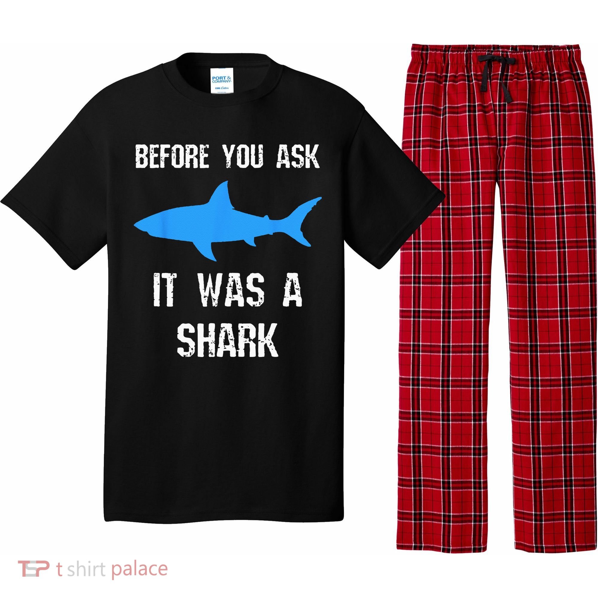 Funny Amputee Amputation Surgery Shark Humor Pajama Set