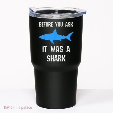 Funny Amputee Amputation Surgery Shark Humor Tumbler