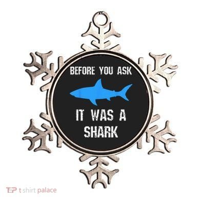 Funny Amputee Amputation Surgery Shark Humor Ornament