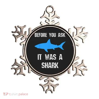 Funny Amputee Amputation Surgery Shark Humor Ornament