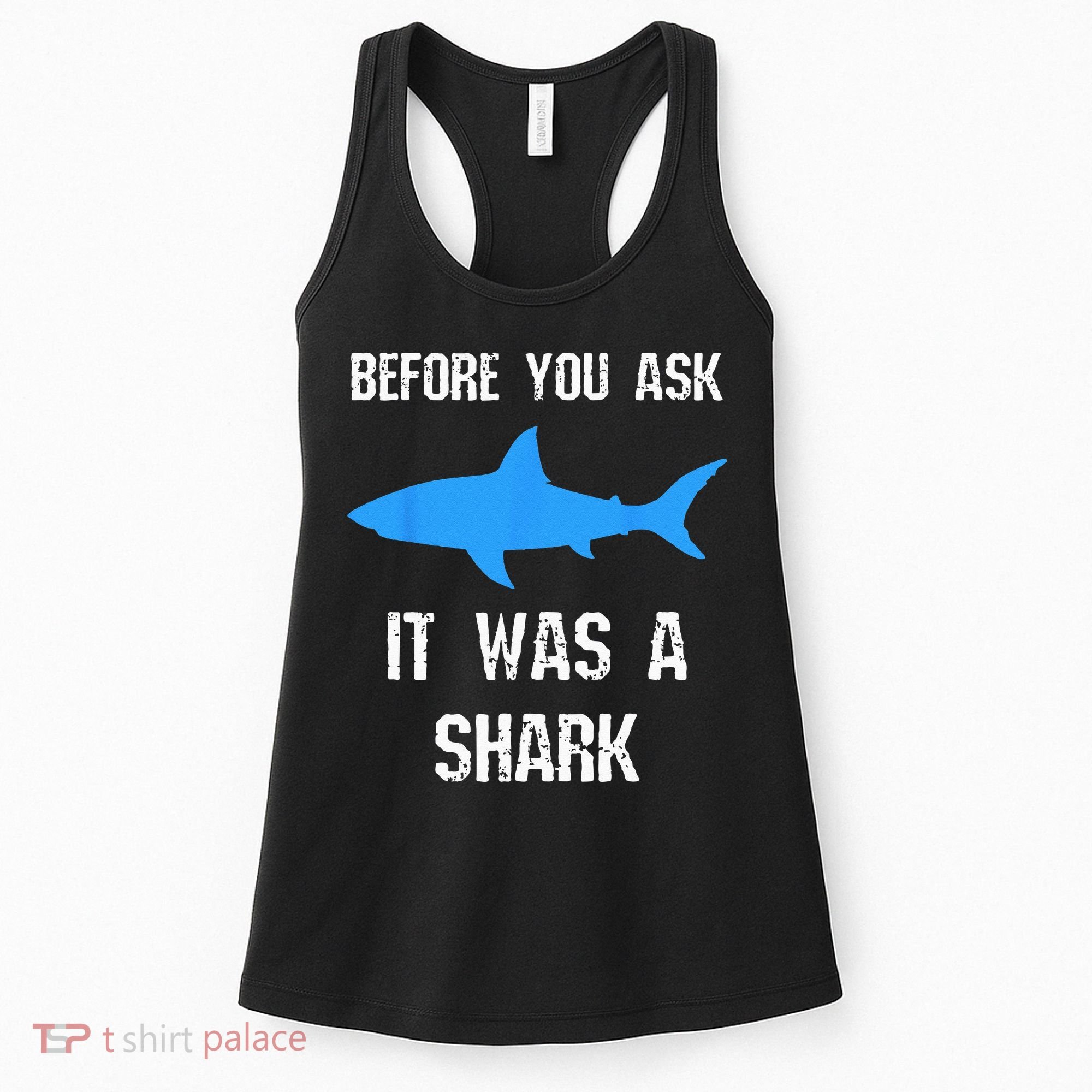 Funny Amputee Amputation Surgery Shark Humor Women's Tank Top