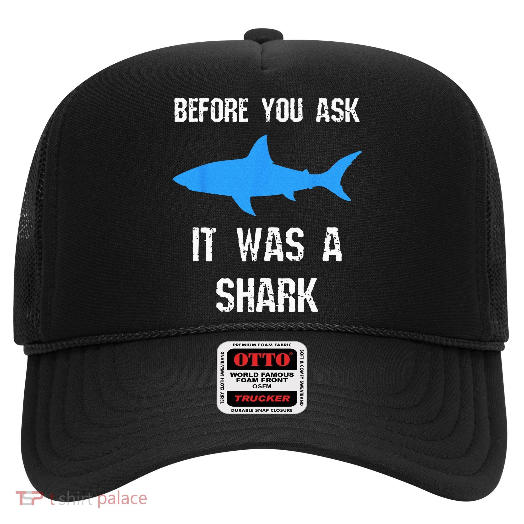 Funny Amputee Amputation Surgery Shark Humor Hat