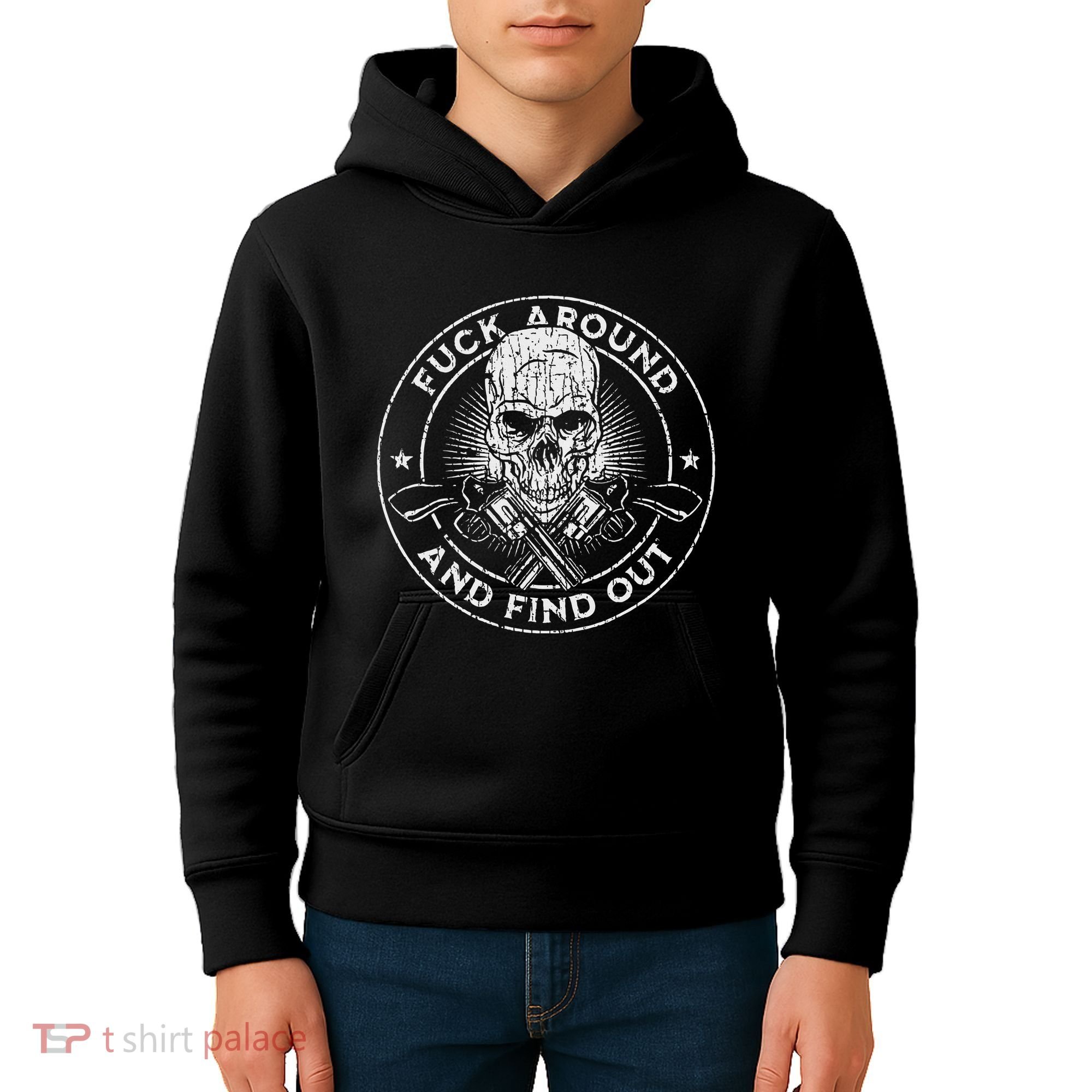 Fuck Around And Find Out Kids Hoodie
