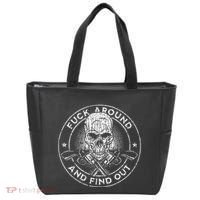 Fuck Around And Find Out Tote Bag thumb 0