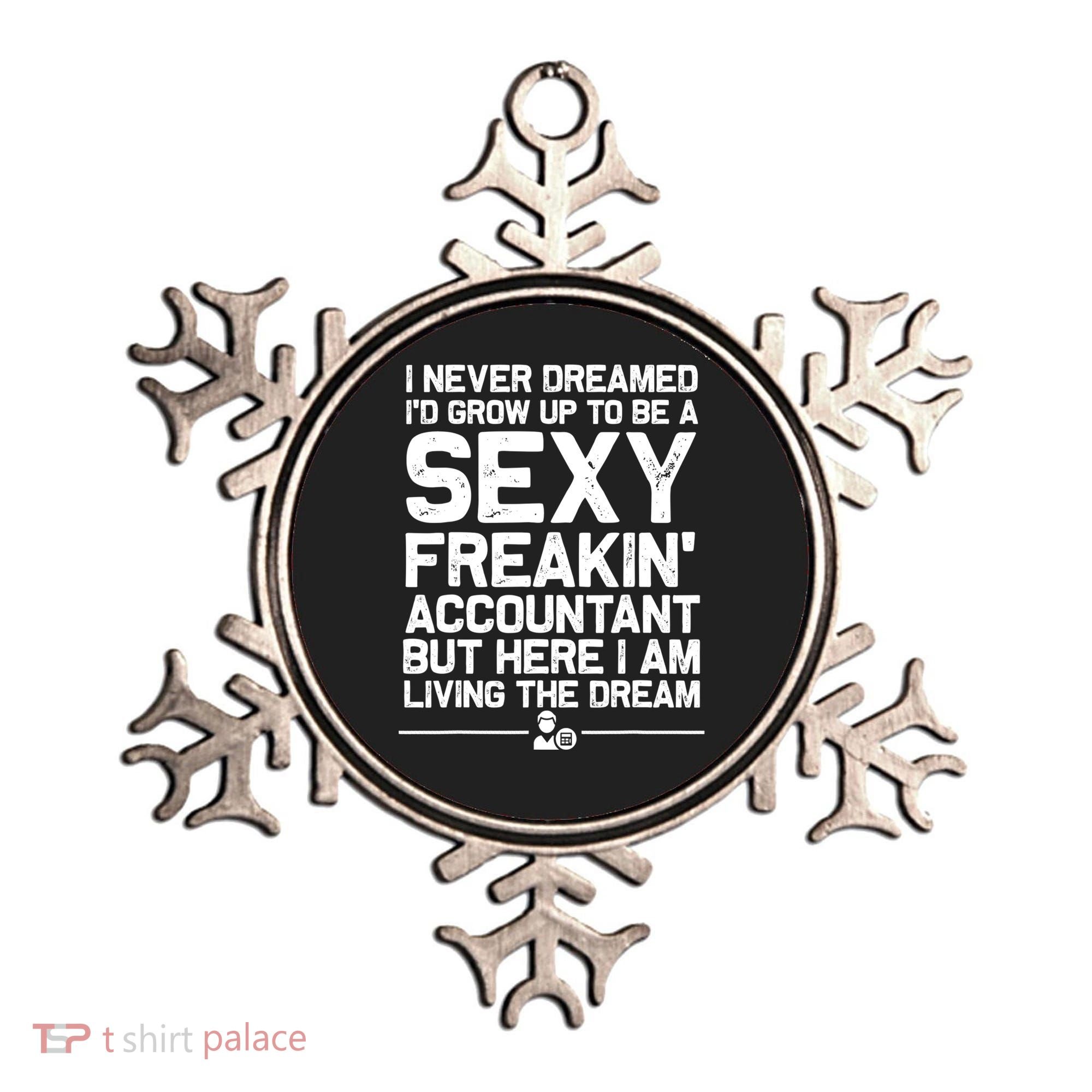 Funny Accountant Art For Men Women CPA Accounting Bookkeeper Ornament