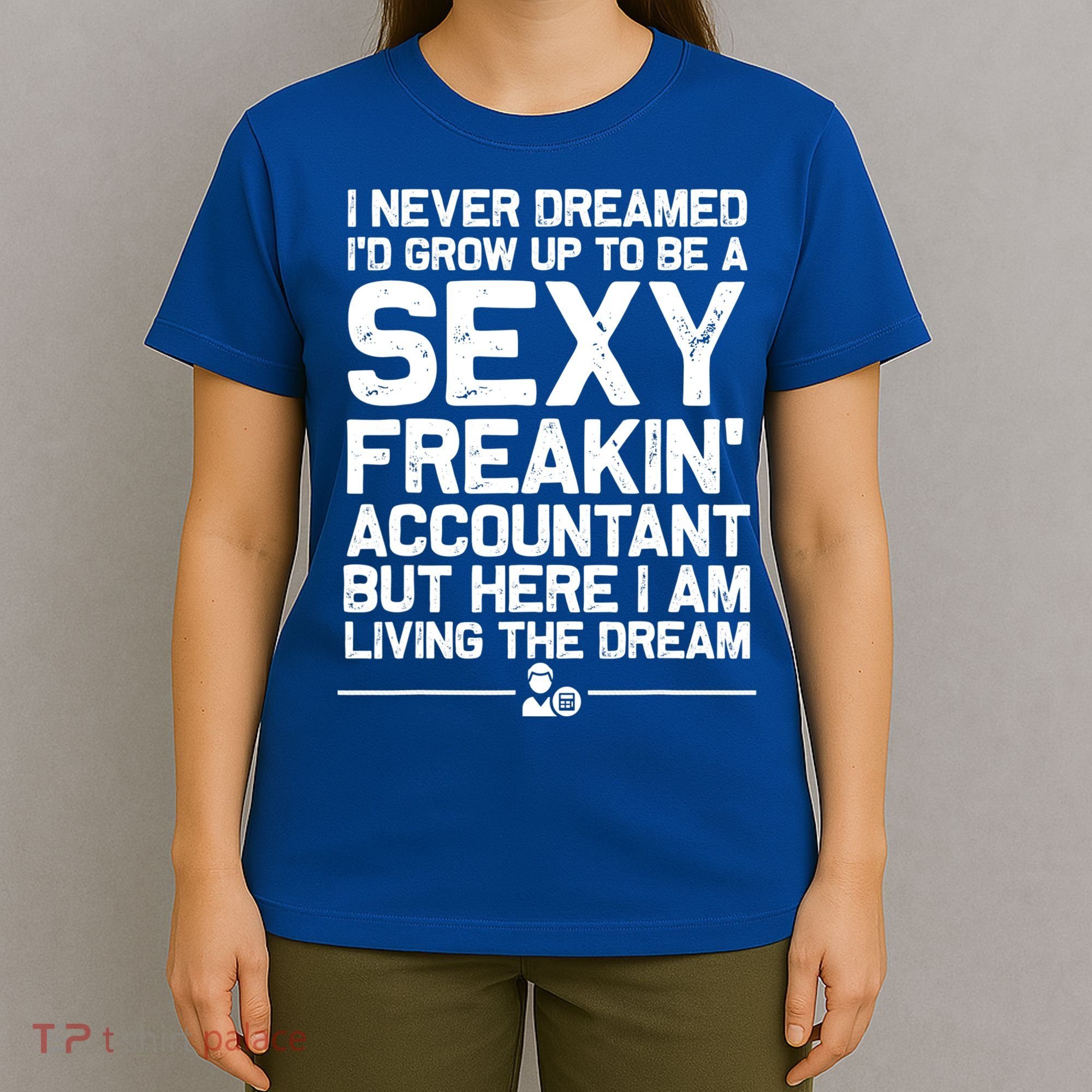 Funny Accountant Art For Men Women CPA Accounting Bookkeeper T-Shirt