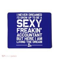Funny Accountant Art For Men Women CPA Accounting Bookkeeper Mousepad thumb 0