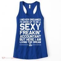 Funny Accountant Art For Men Women CPA Accounting Bookkeeper Women's Tank Top thumb 0
