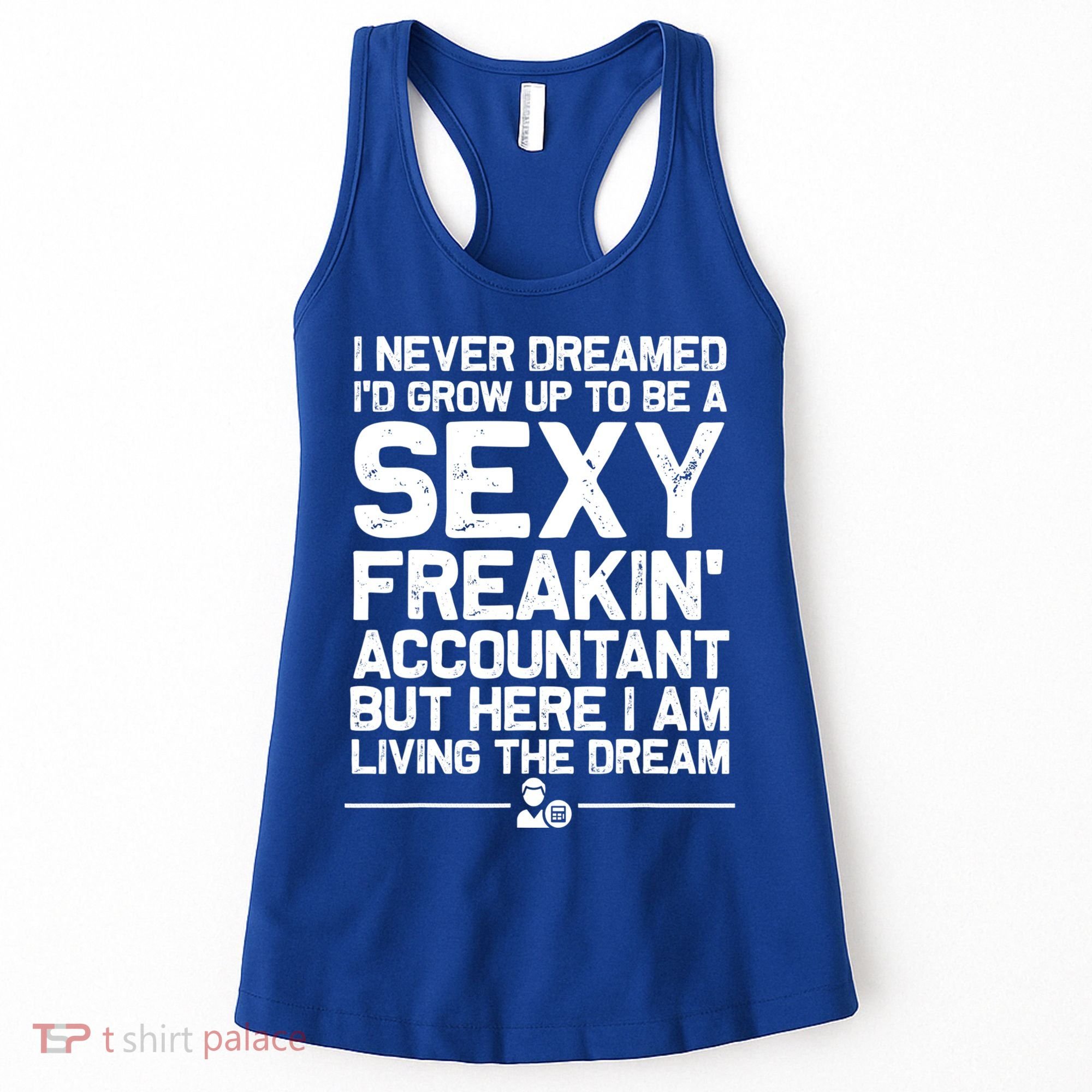 Funny Accountant Art For Men Women CPA Accounting Bookkeeper Women's Tank Top