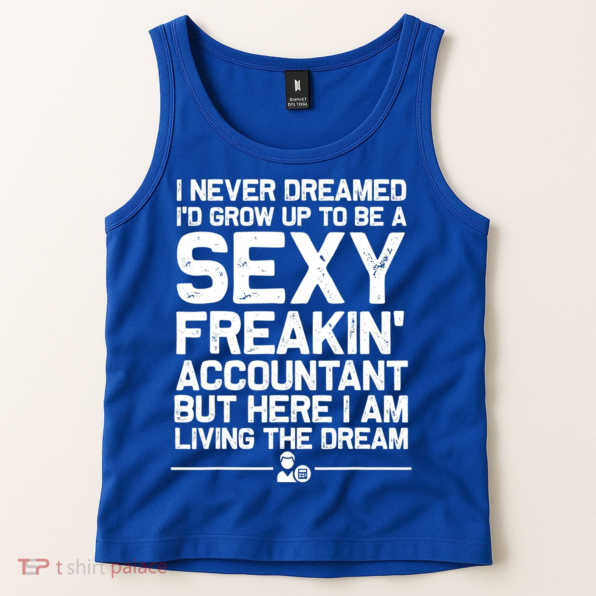 Funny Accountant Art For Men Women CPA Accounting Bookkeeper Tank Top