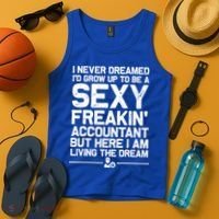 Funny Accountant Art For Men Women CPA Accounting Bookkeeper Tank Top thumb 4