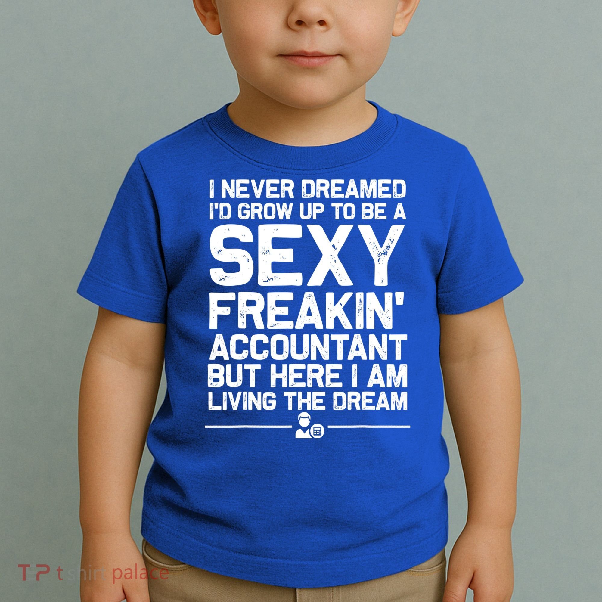 Funny Accountant Art For Men Women CPA Accounting Bookkeeper Toddler T-Shirt