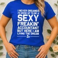 Funny Accountant Art For Men Women CPA Accounting Bookkeeper Women's T-Shirt thumb 2