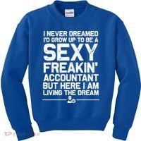 Funny Accountant Art For Men Women CPA Accounting Bookkeeper Kids Sweatshirt thumb 0
