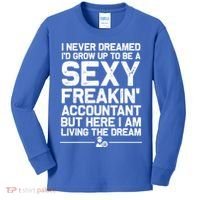 Funny Accountant Art For Men Women CPA Accounting Bookkeeper Kids Long Sleeve Shirt thumb 0