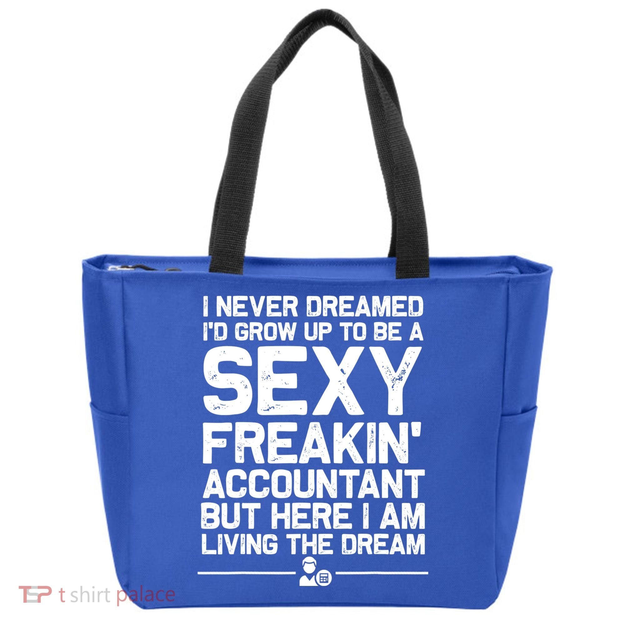 Funny Accountant Art For Men Women CPA Accounting Bookkeeper Tote Bag